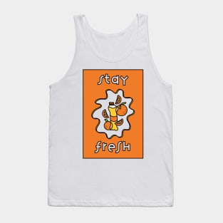 Stay Fresh Orange Juice Soda Tank Top